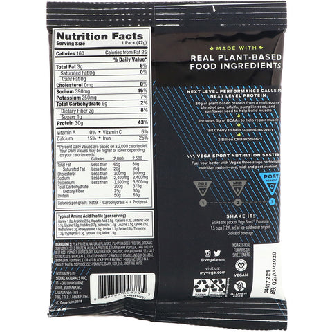 VEGA - Sport Protein Berry (Box 12x1.5oz)