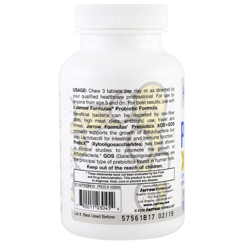 Jarrow - Prebiotics XOS+GOS - 90 Tabs
