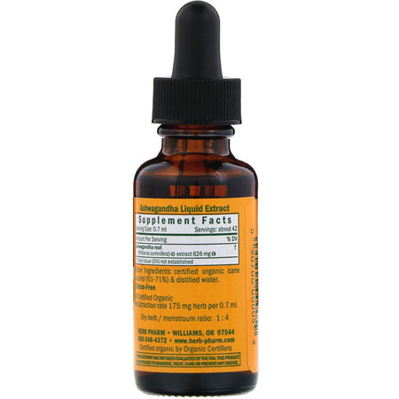 Herb Pharm - Ashwagandha - 1 Oz