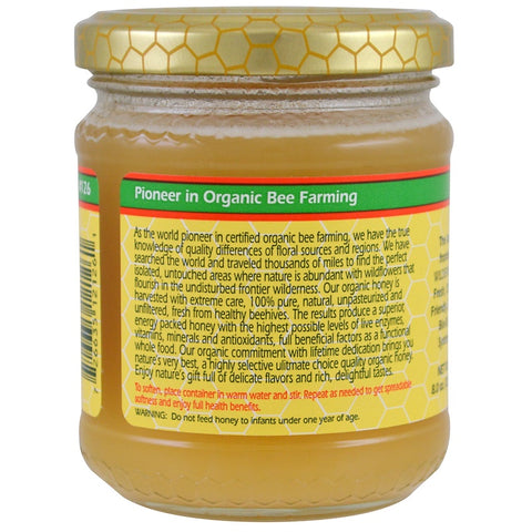 YS Organic Bee - Certified Organic Honey - 8 Oz