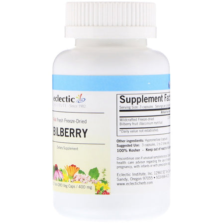 Eclectic Institute - Bilberry - Veg 120