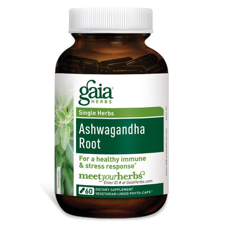 Gaia Herb - ASHWAGANDHA LP CAPS 60