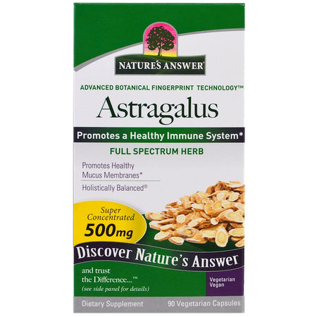 Nature's Answers - Astragalus Root - 90  V-Cap
