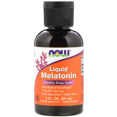 Now Foods - Liquid Melatonin, 2 fl oz (59 ml)