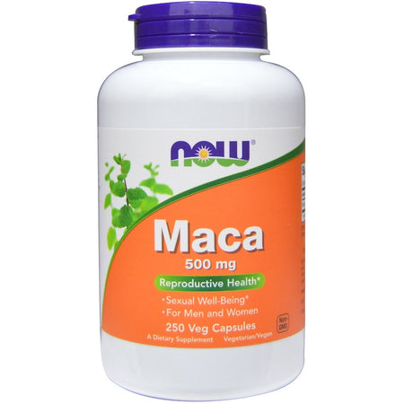 Now Foods - MACA 500mg  250 Veg Capsules