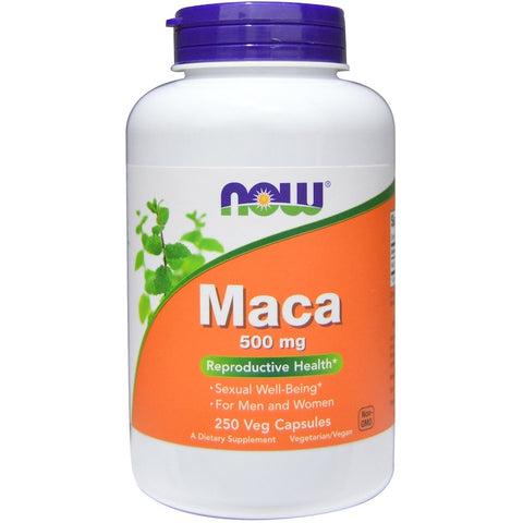 Now Foods - MACA 500mg  250 Veg Capsules