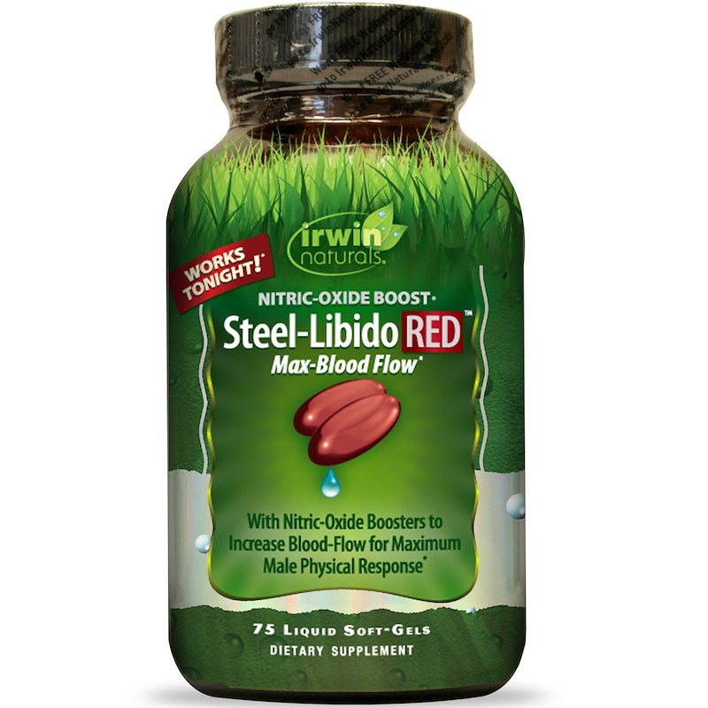 Irwin Naturals - Steel-Libido RED - 75 softgels