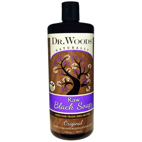 Dr Woods - Castile Soap Liquid Black With Shea Butter - 32 Ounce