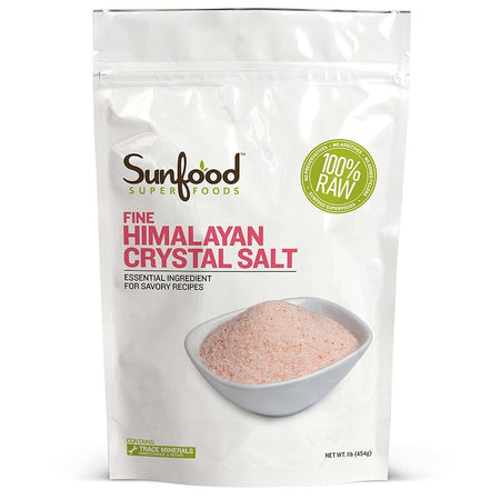 Sunfood - Salt, Himalayan Pink, Fine - 1lb