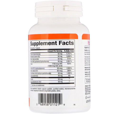 Natural Factors - Hi Potency B Complex, 90 Capsules