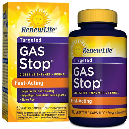 ReNew Life - Gas Stop, 60 Veggie Capsules