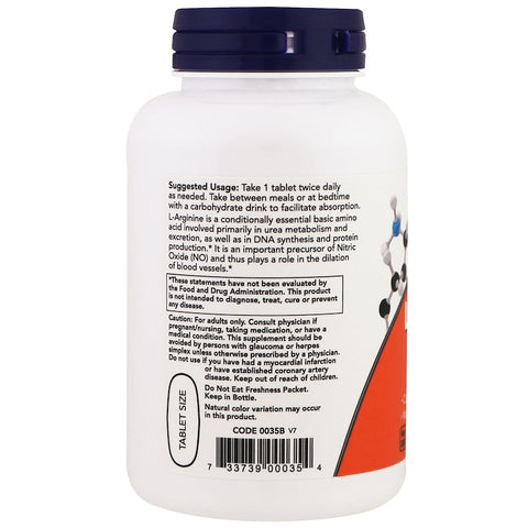 Now Foods - ARGININE 1000mg 120 TABS