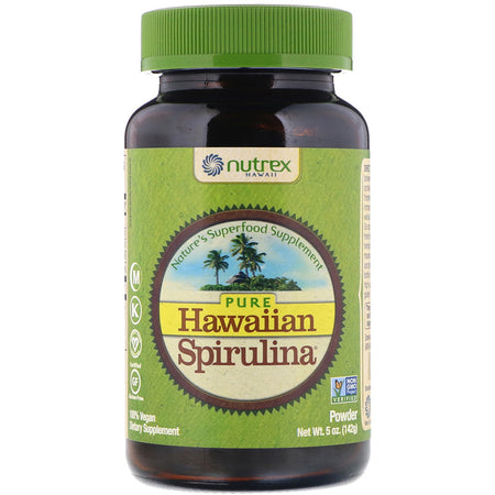Nutrex Hawaii - Hawaiian Spirulina Powder - 5 Ounce