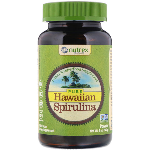Nutrex Hawaii - Hawaiian Spirulina Powder - 5 Ounce