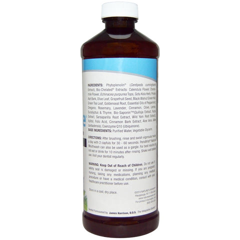 Nature's  Answers - PerioBrite, Natural Mouthwash, Winter Mint, 16 fl oz (480 ml)