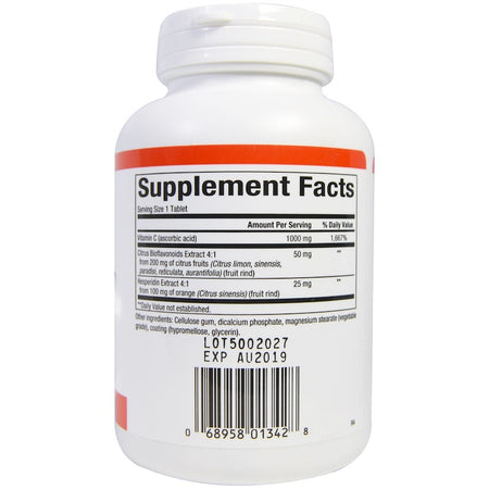 Natural Factors - Vitamin C, Time Release, 1000 Mg,  - 180 Tablets
