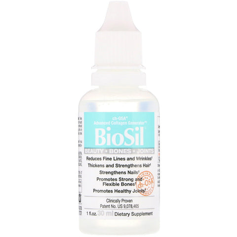 Natural Factors BioSil Hair Skin Nails Liquid - 1fl Oz