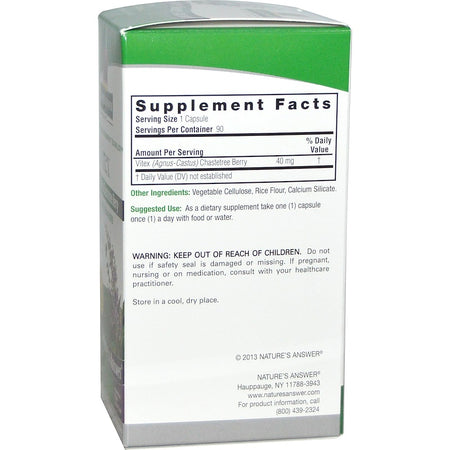 Nature's  Answers - Vitex Agnus-Castus (Chastetree Berry) - 90  V-Cap