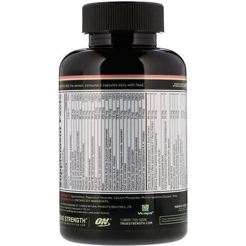 Optimum Nutrition - Opti-Women - 120 Capsules