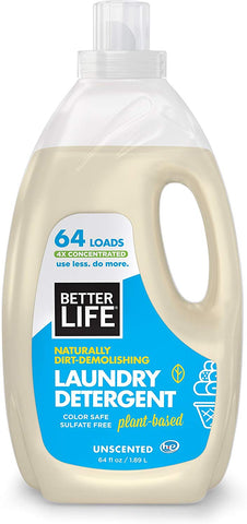 Better Life (Nicole) - Laundry Detergent Spin-Credible - Free And Clear - 4/64 Oz