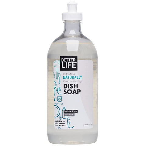 Better Life (Nicole) - Dish Soap Dish It Out - Unscented - 6/22 Oz