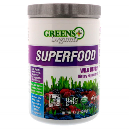 Green Plus - GREENS+ ORGANIC SUPERFOOD Raw - 8.5oz