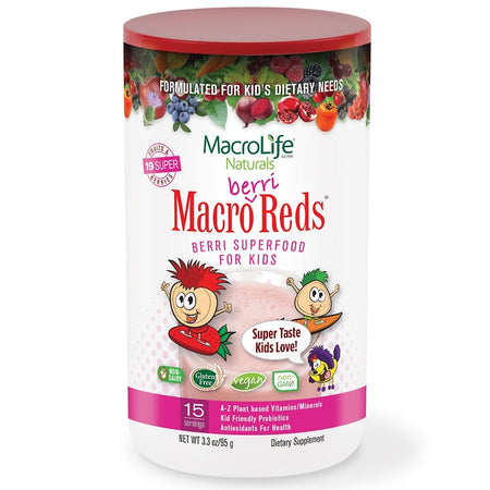 Macrolife Naturals - BERRI REDS - 7 Oz/202g - 12units/case