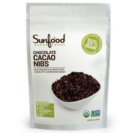 Sunfood - Cacao Nibs - 8oz