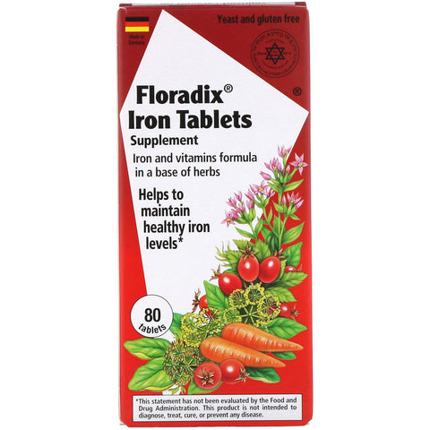 Flora - Floradix Iron Tablets 80 Tablets - 80 Ct