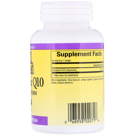 Natural Factors - Coenzyme Q10, 100 Mg,  - 60 Softgels