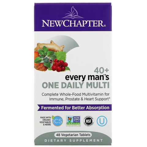 New Chapter - 40+ Every Man™'s One Daily  - 48 Tablets