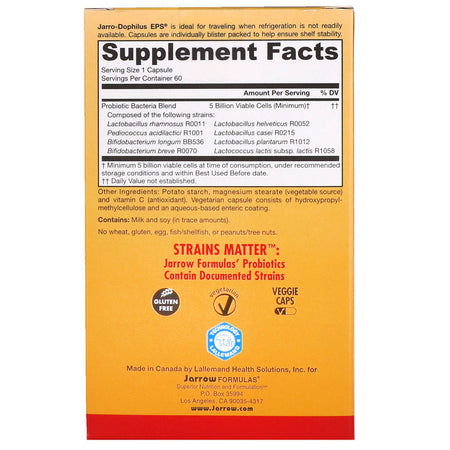 Jarrow - Jarro-Dophilus EPS 5 Billion - 60 Capsules