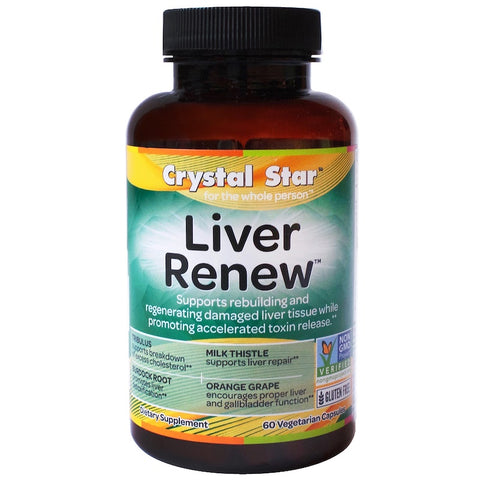 Crystal Star - LIVER RENEW - 60 Veggie Caps