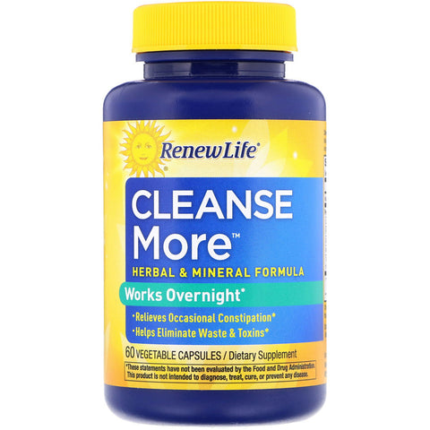 ReNew Life - Cleanse More, 60 Vegetable Capsules