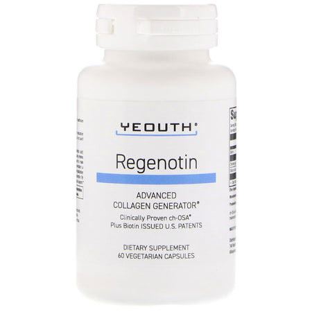 Yeouth - Regenotin Advanced Collagen Generator, 60 Vegetarian Capsules