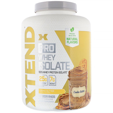 Xtend Pro Whey Isolate, Cookie Butter, 5 lb (2.28 kg)