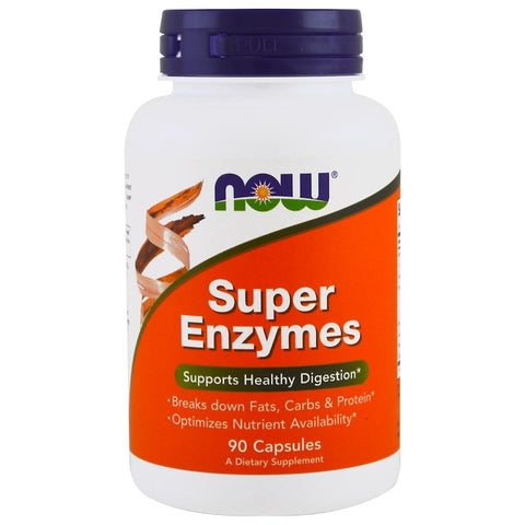 Now Foods - SUPER ENZYME - 90 Capsules