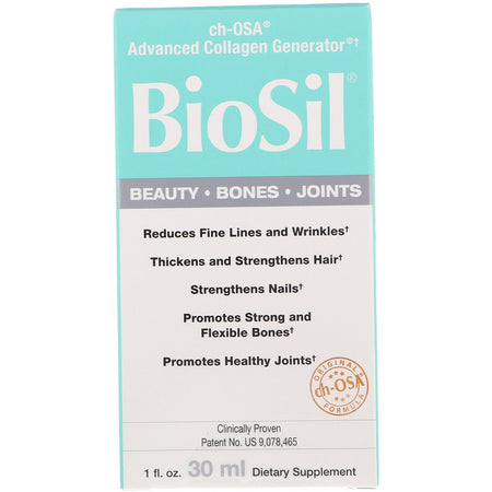 Natural Factors BioSil Hair Skin Nails Liquid - 1fl Oz