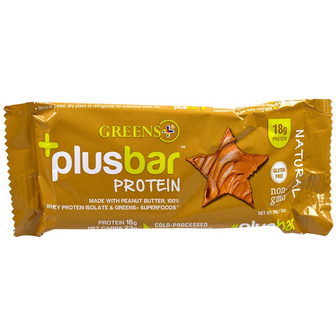 Green Plus - PLUSBAR Natural Protein Bar 59g Box - 12 Bars