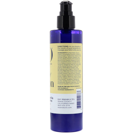 EO Products - Body Lotion, Coconut & Vanilla with Tangerine, 8 fl oz (236 ml)