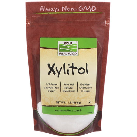 Now Foods - Real Food, Xylitol, 1 lb (454 g)