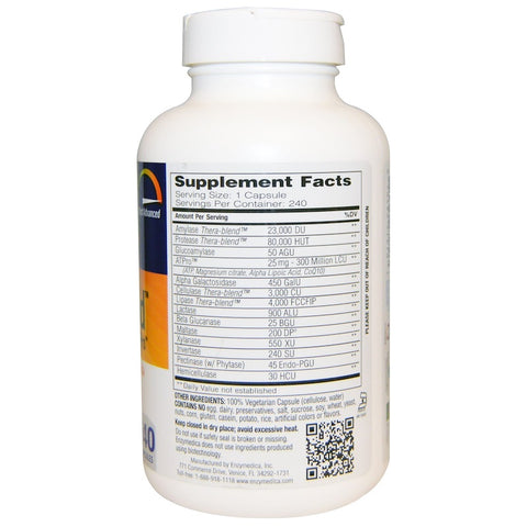 ENZYMEDICA - Digest Gold - 240 Capsules