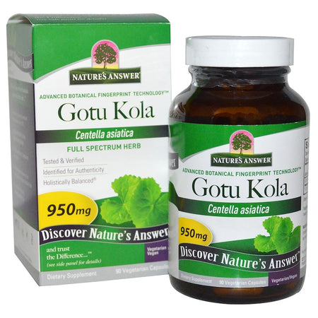 Nature's  Answers - Gotu-Kola Herb - 90  V-Cap