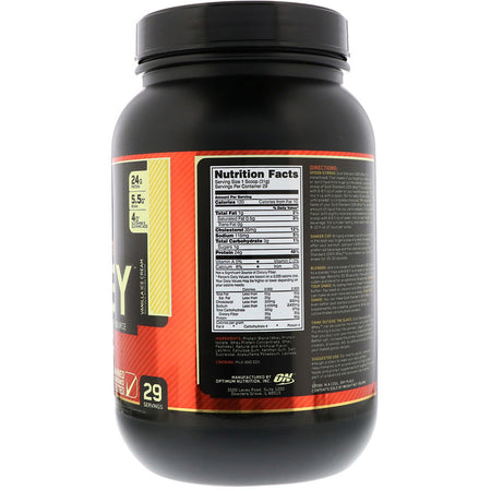 Optimum Nutrition - Gold Standard 100% Whey Vanilla Ice Cream - 2 Lb