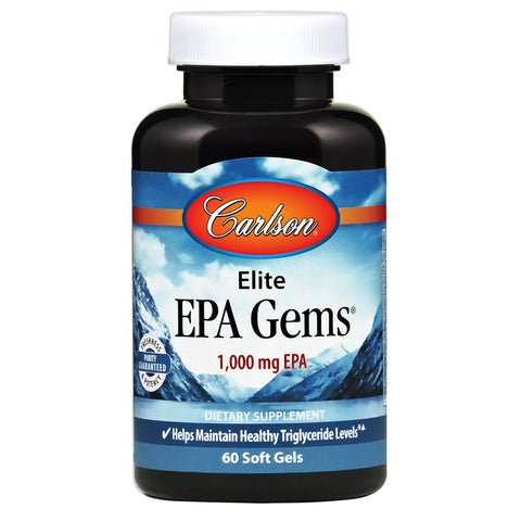 Carlson - Elite EPA Gems - 60 Softgels