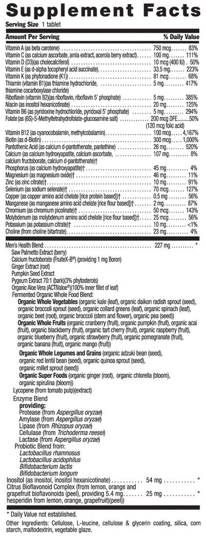 Country Life - CORE DAILY 1 MEN'S 60 TABS - 60 Tablet