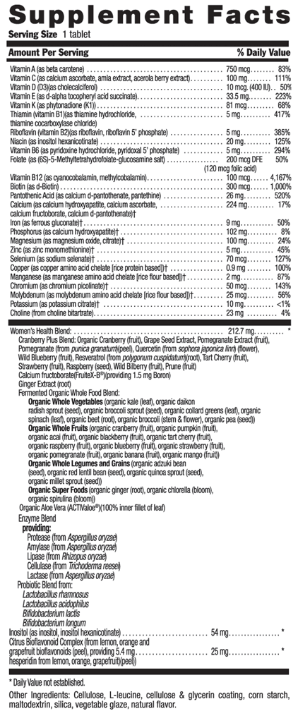 Country Life - CORE DAILY 1 WOMEN'S 60 TABS - 60 Tablet