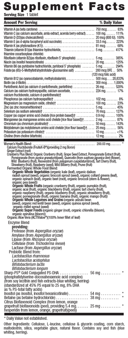 Country Life - CORE DAILY 1 WOMEN'S 50+ 60TAB - 60 Tablet