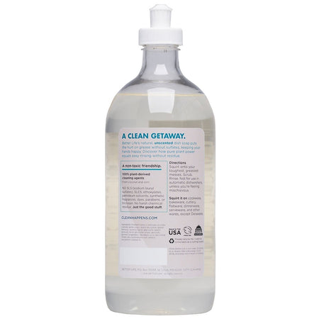 Better Life (Nicole) - Dish Soap Dish It Out - Unscented - 6/22 Oz