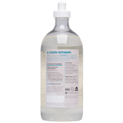 Better Life (Nicole) - Dish Soap Dish It Out - Unscented - 6/22 Oz